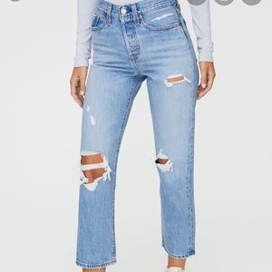 Levis 501 Wedgie Straight Jean